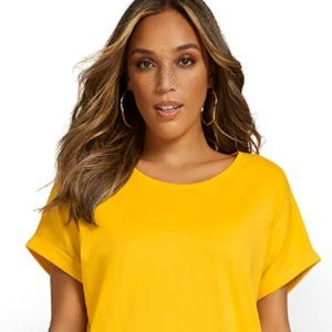 NY&C Crewneck Perfect Tee Dress- Size XS (runs larger)